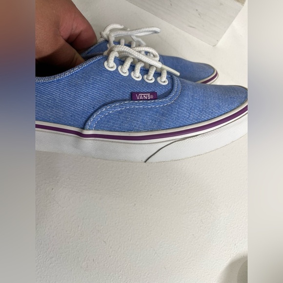 Vans Blue Canvas Sneakers - Picture 3 of 6